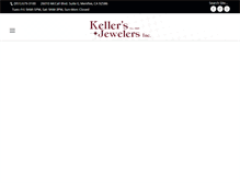 Tablet Screenshot of kellersjewelers.com